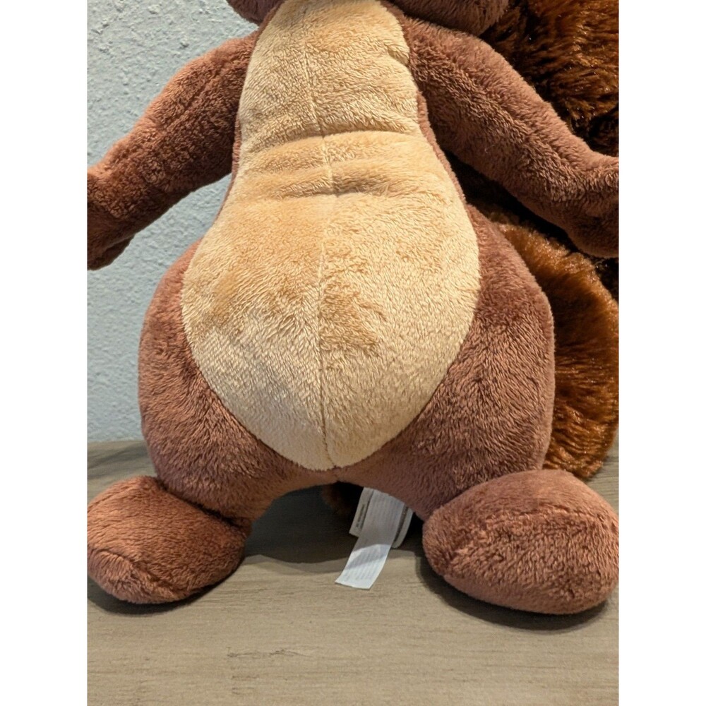 Great Wolf Lodge Sammy the Squirrel Fiesta Plush 15 in Brown Zipper Pocket - Picture 5 of 11